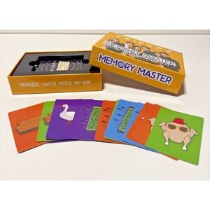 Memory Master Friends TV Show Card Game Aquarius Warner Bros Complete